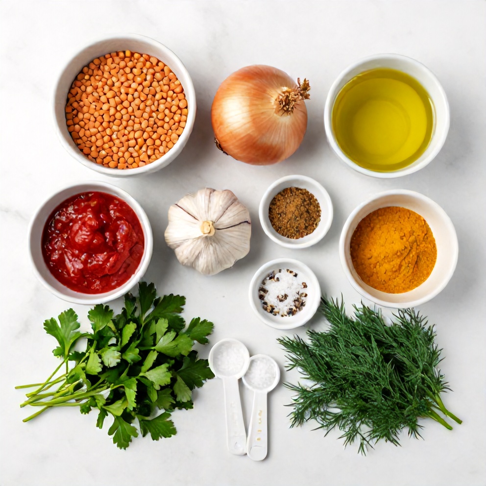 Persian Noodle Soup Ingredients