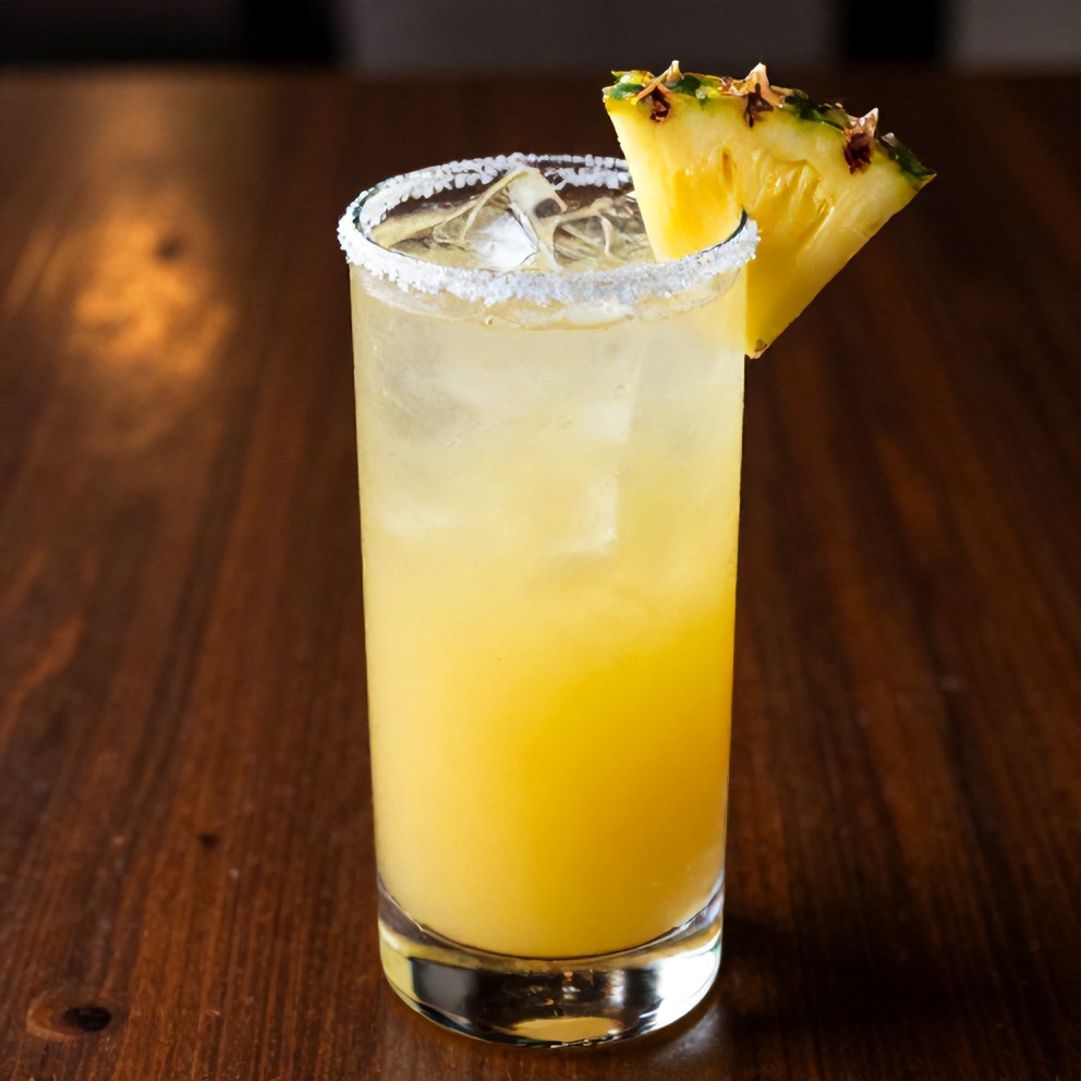 Pineapple Margarita Mocktail