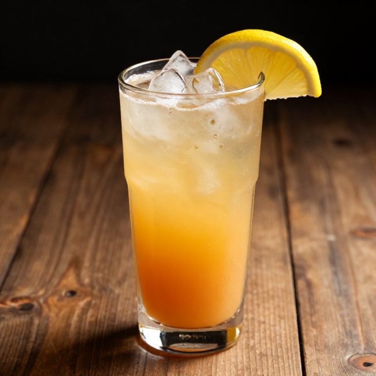 Refreshing Peach Ginger Lemonade