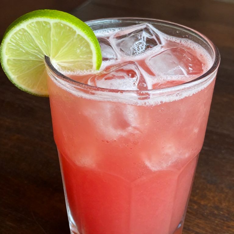 watermelon rose cooler