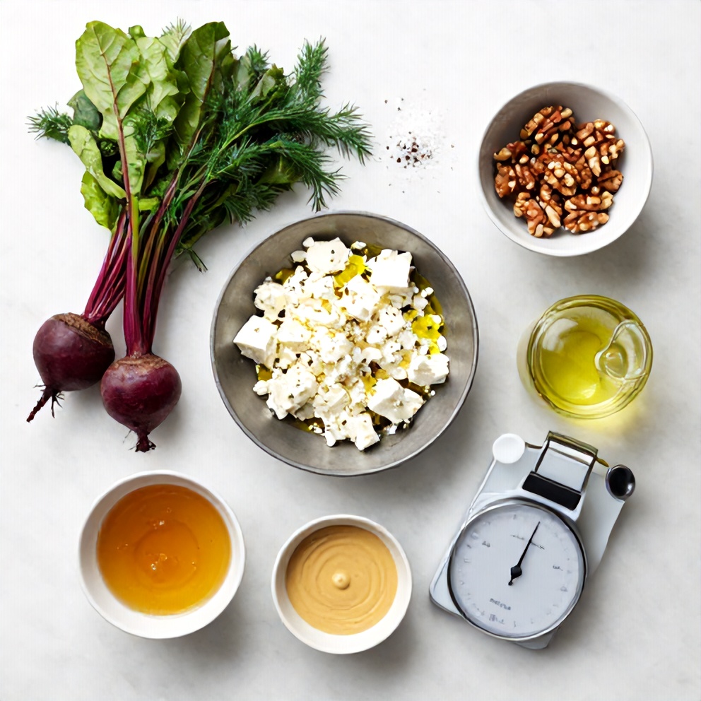 Roasted Beet Salad Ingredients