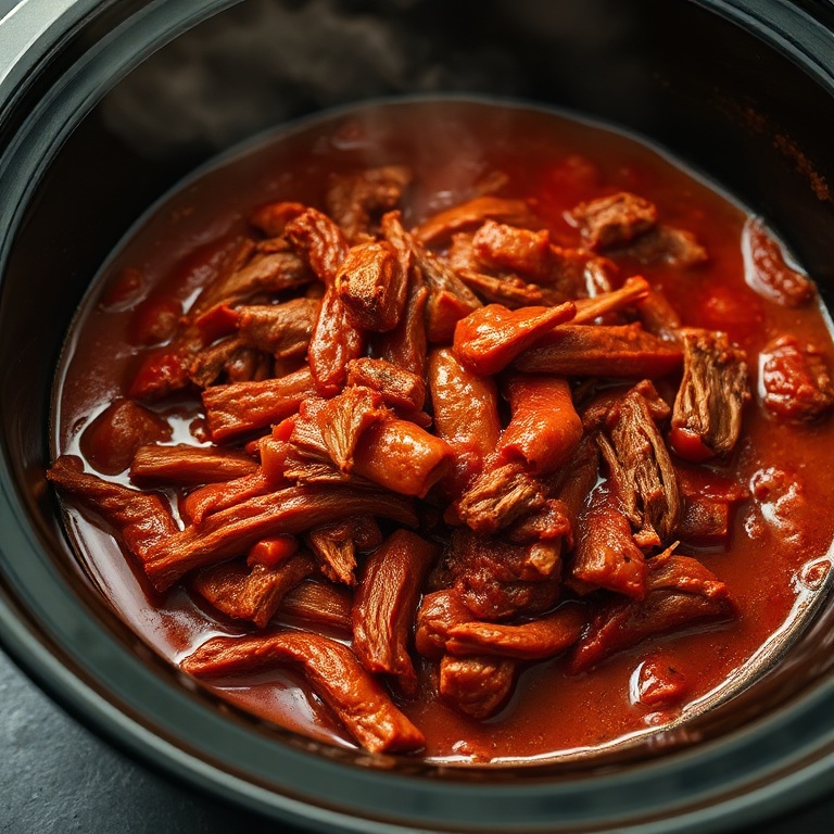 slow cooker beef chile colorado