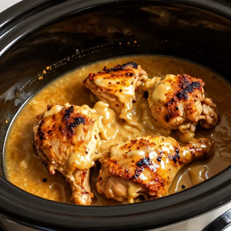 Slow Cooker Honey Mustard Chicken