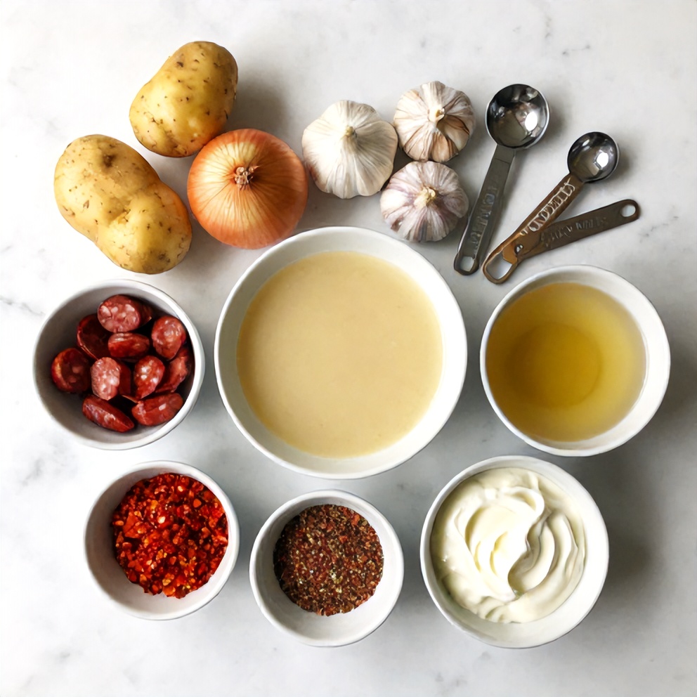 Spanish Potato Soup Ingredients