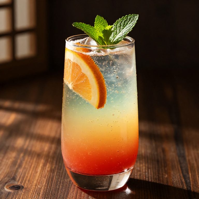 sparkling fruit punch