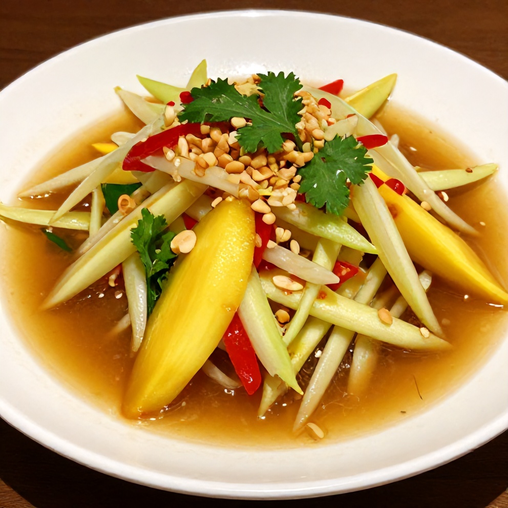 Thai Mango Green Papaya Salad Ready to Serve