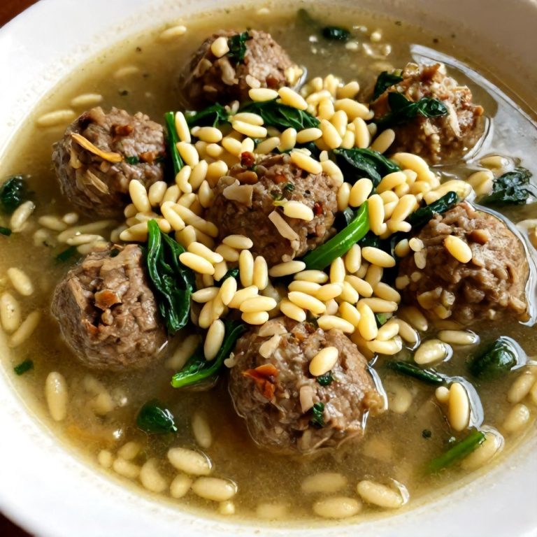Turkey Meatball Soup