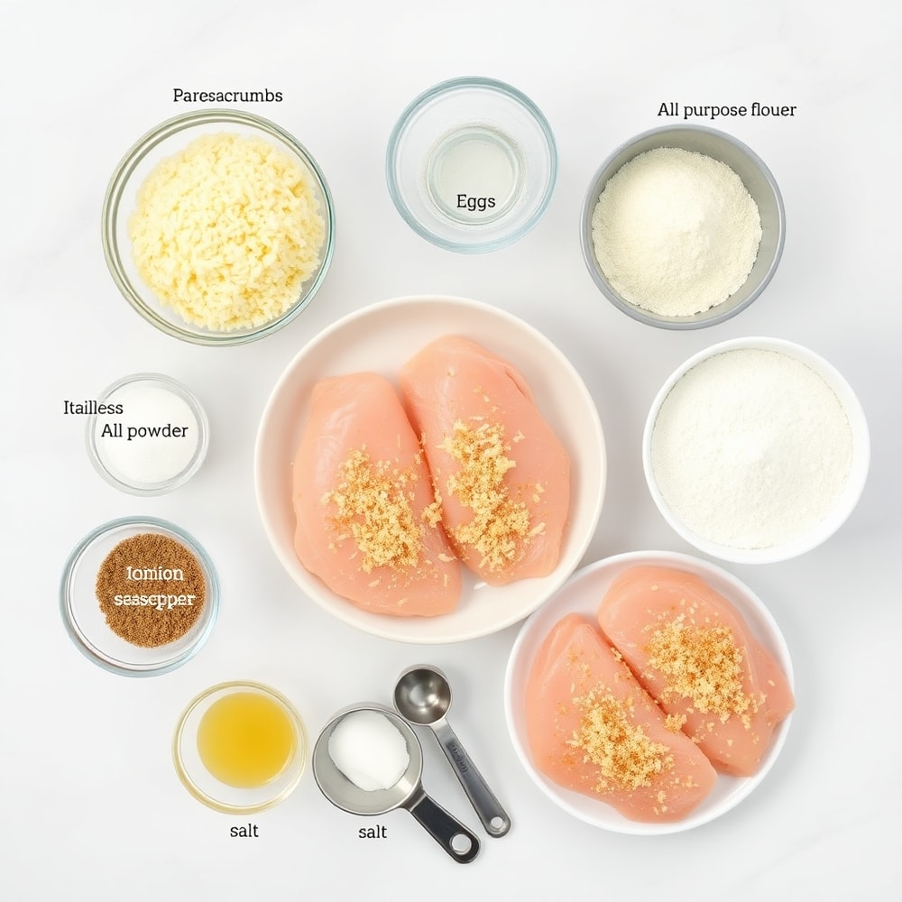 Air Fryer Parmesan Chicken Ingredients