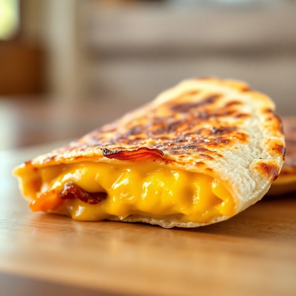 Bacon Egg Cheese Quesadillas