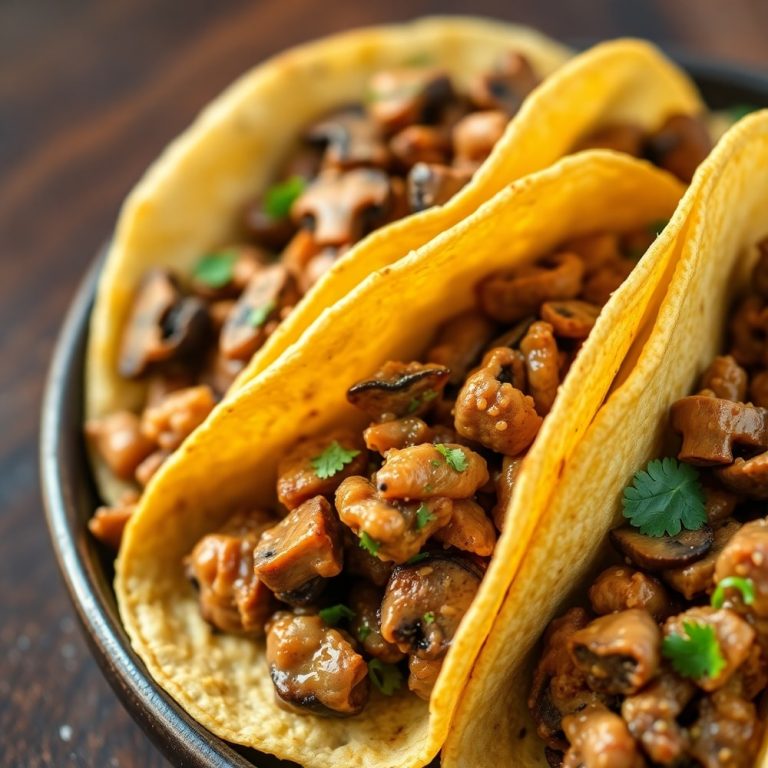 mushroom tacos