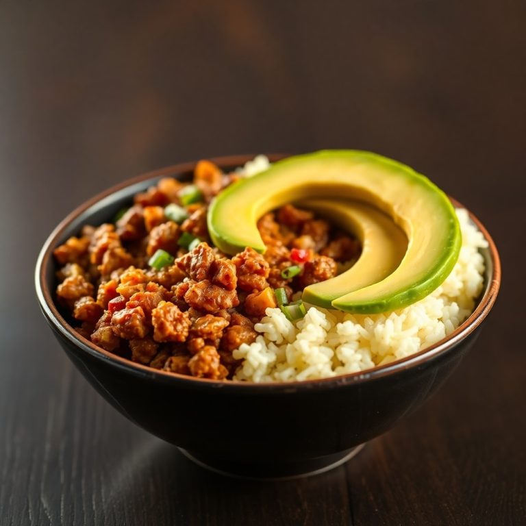 taco rice bowl