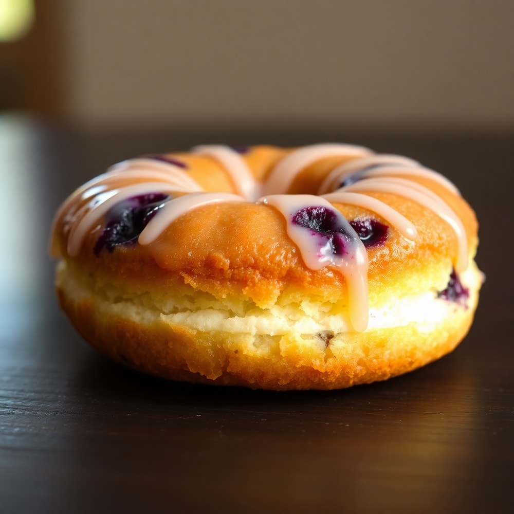 blueberry cake donuts