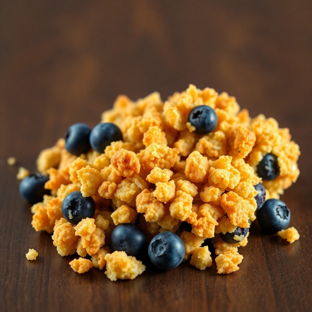 Blueberry Greek Yogurt Clusters