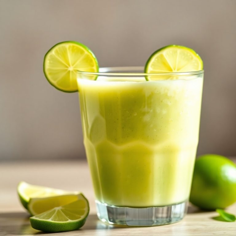 Coconut Key Lime Smoothie