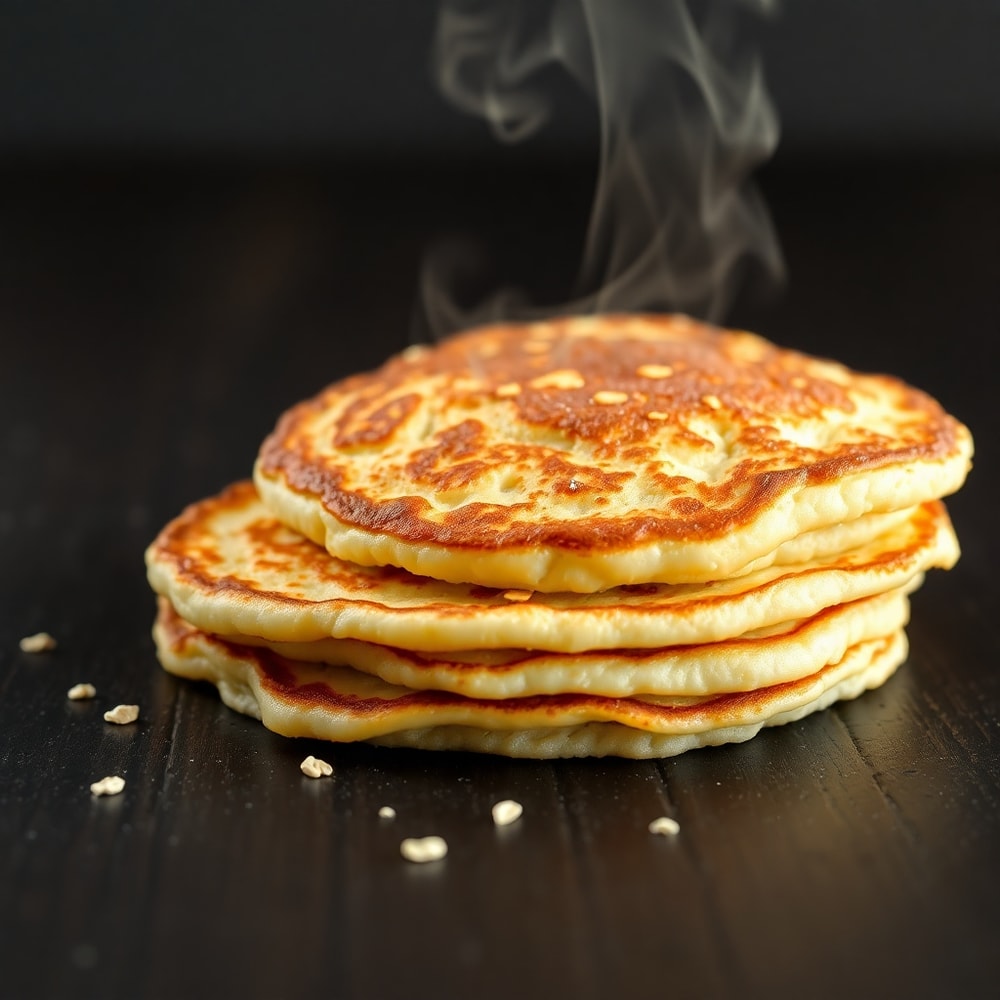 cottage cheese oat pancakes