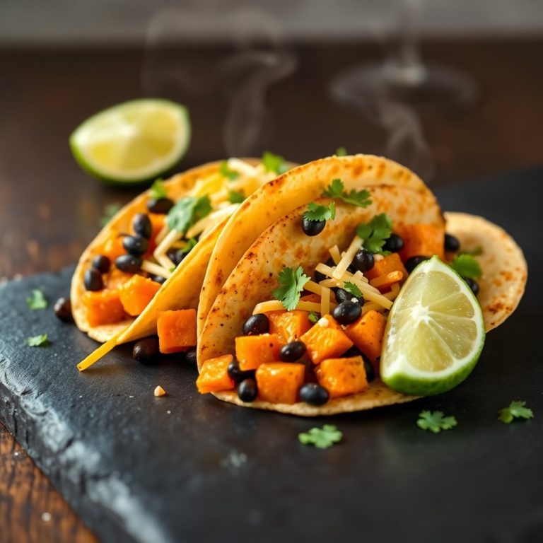 Sweet Potato and Black Bean Tacos