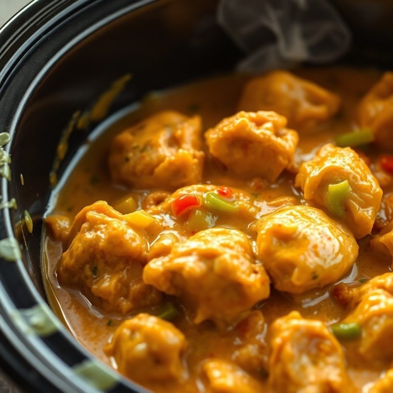 Creamy Crockpot Cajun Butter Chicken