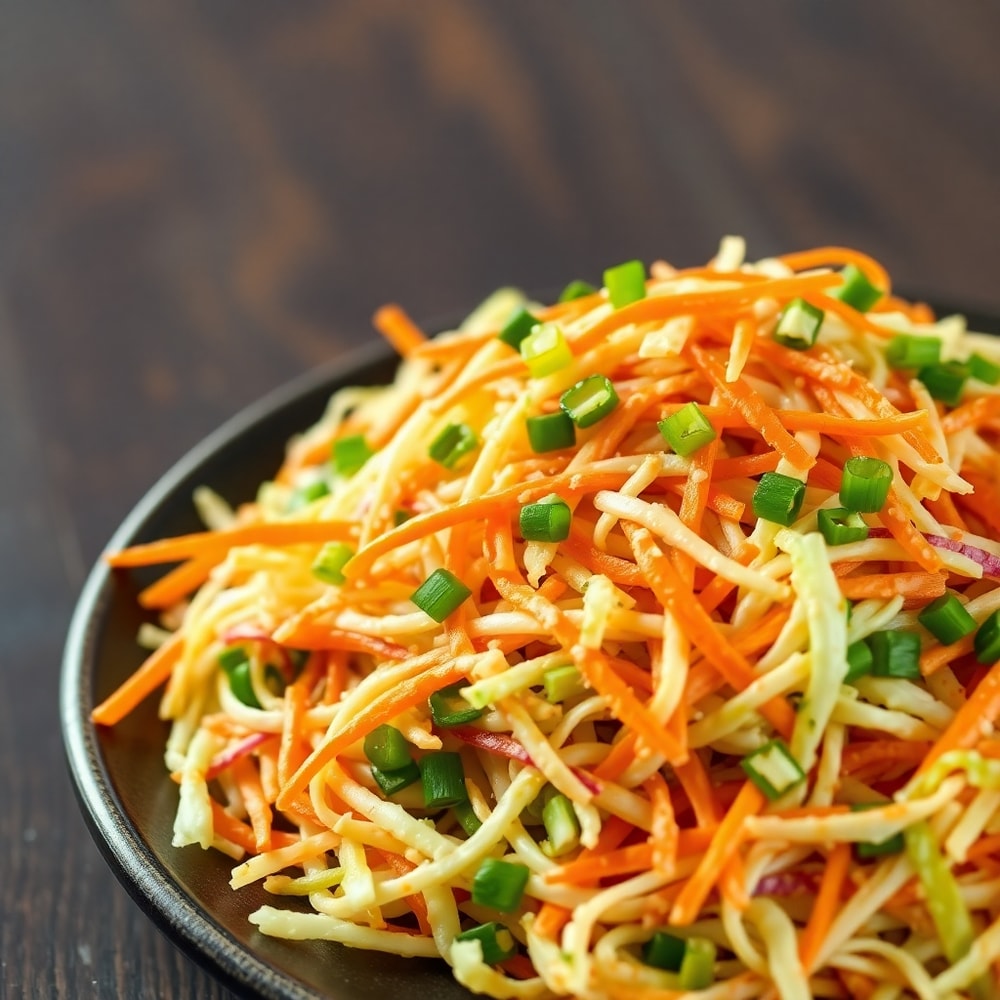 crispy asian slaw