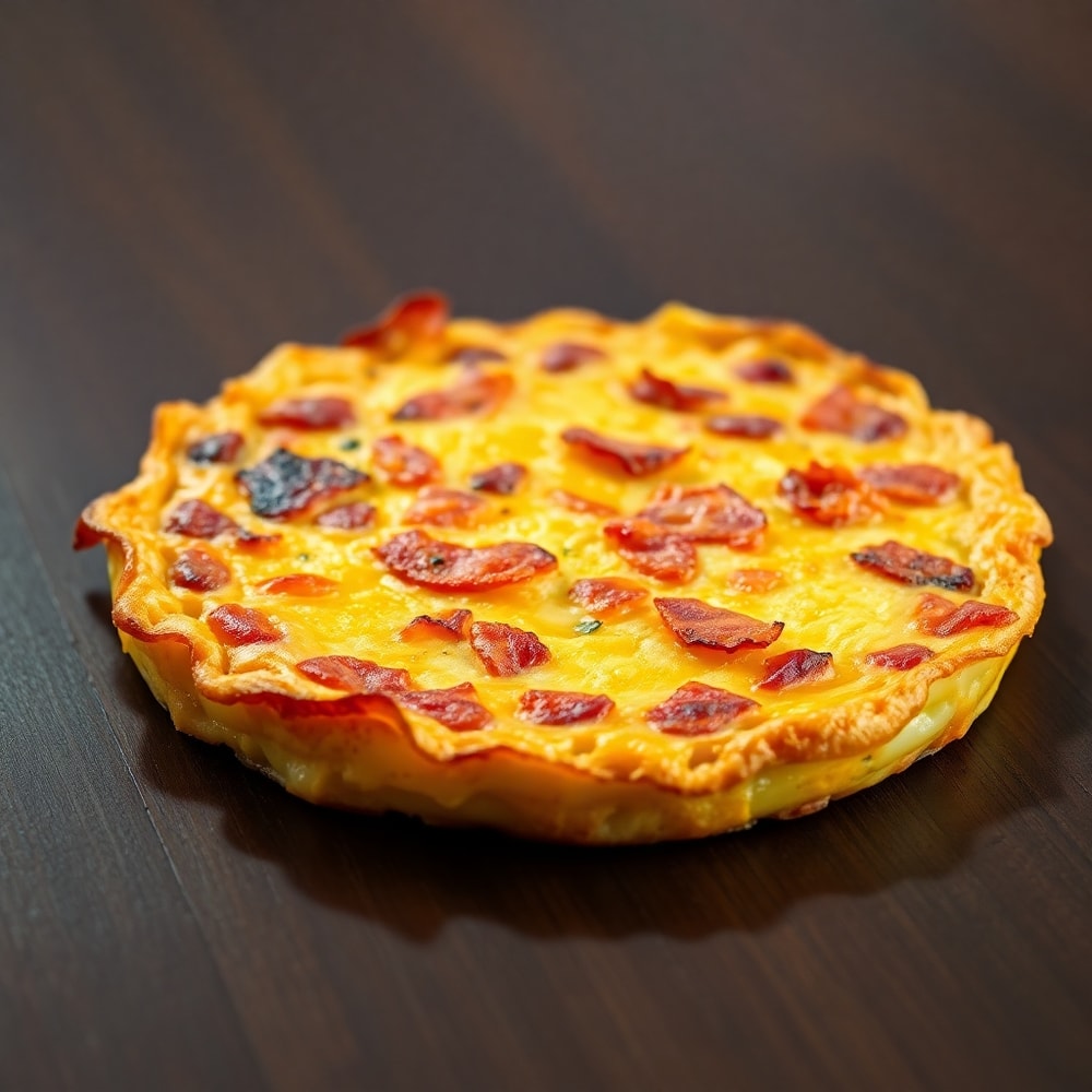 bacon potato frittata