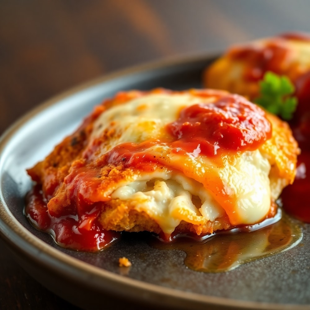 Crispy Baked Chicken Parmesan