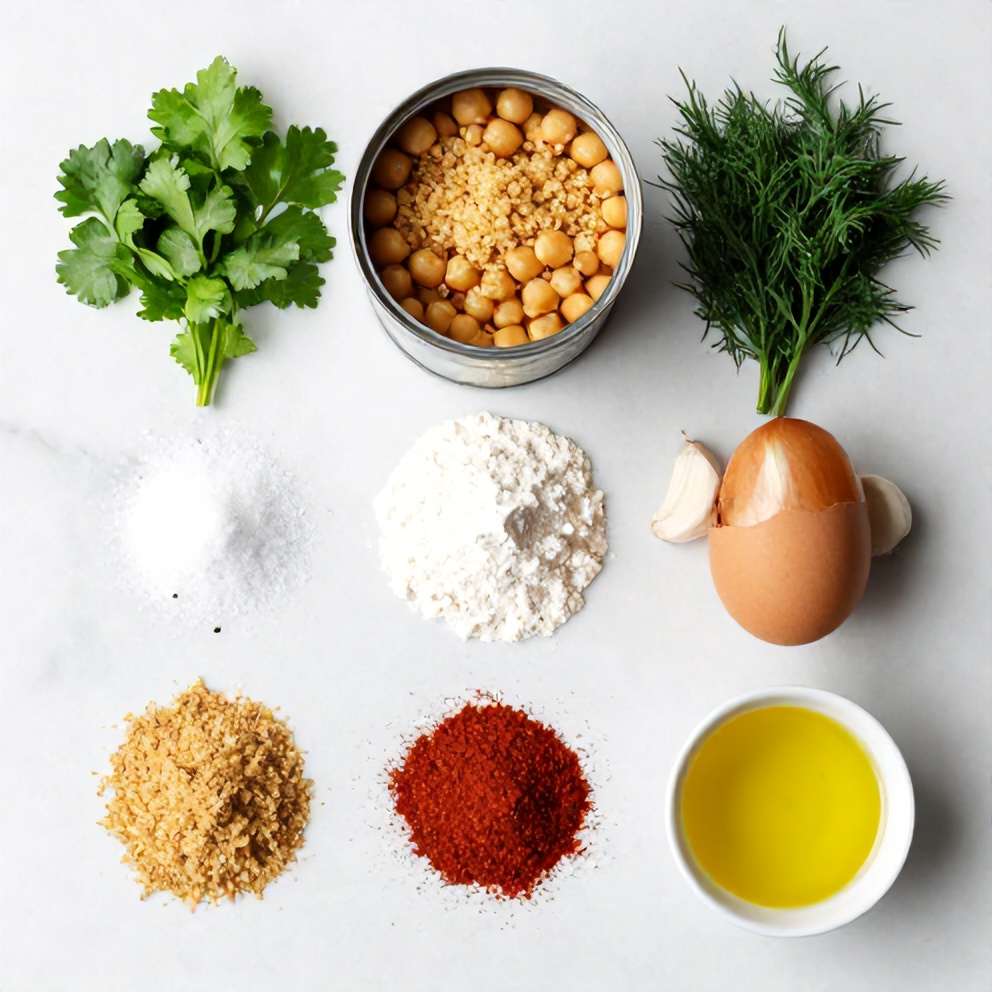 Chickpea Patties Ingredients