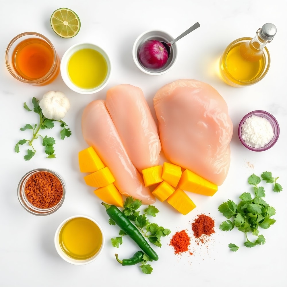 Honey Lime Chicken Ingredients