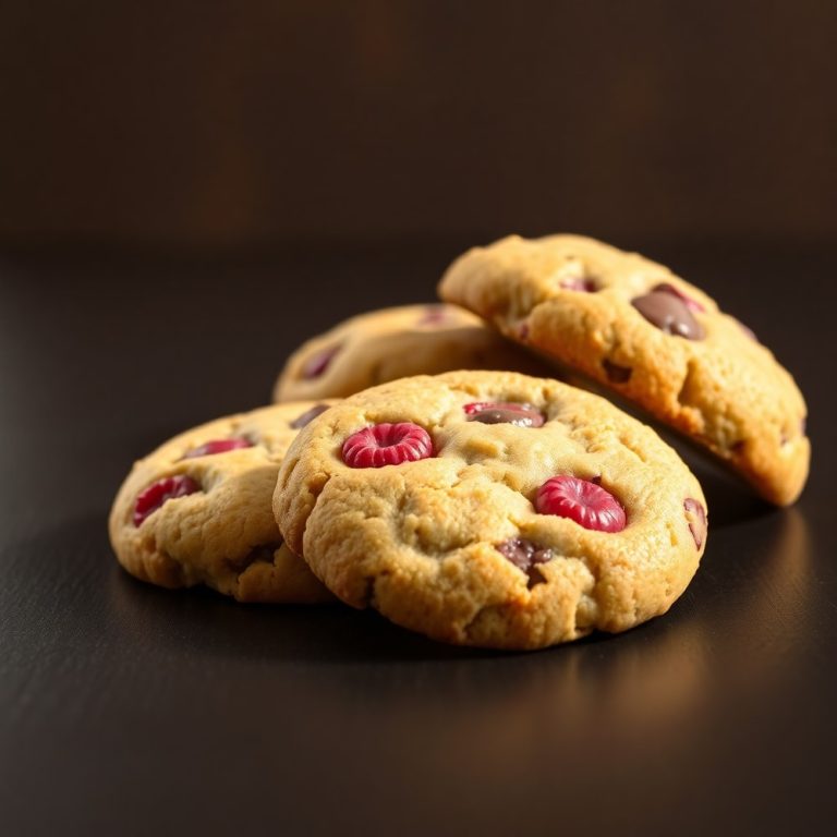 Raspberry Chocolate Chip Cookies