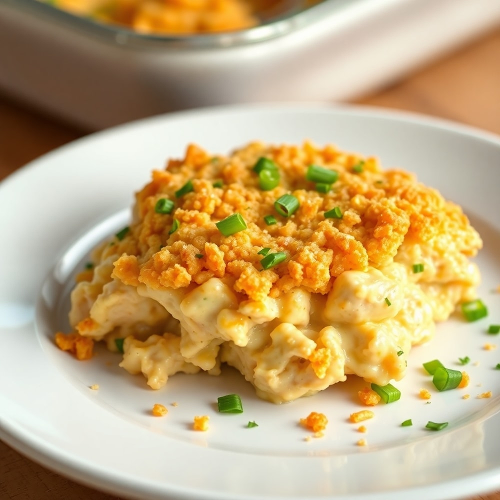 Crispy Ritz Cracker Chicken Casserole Final