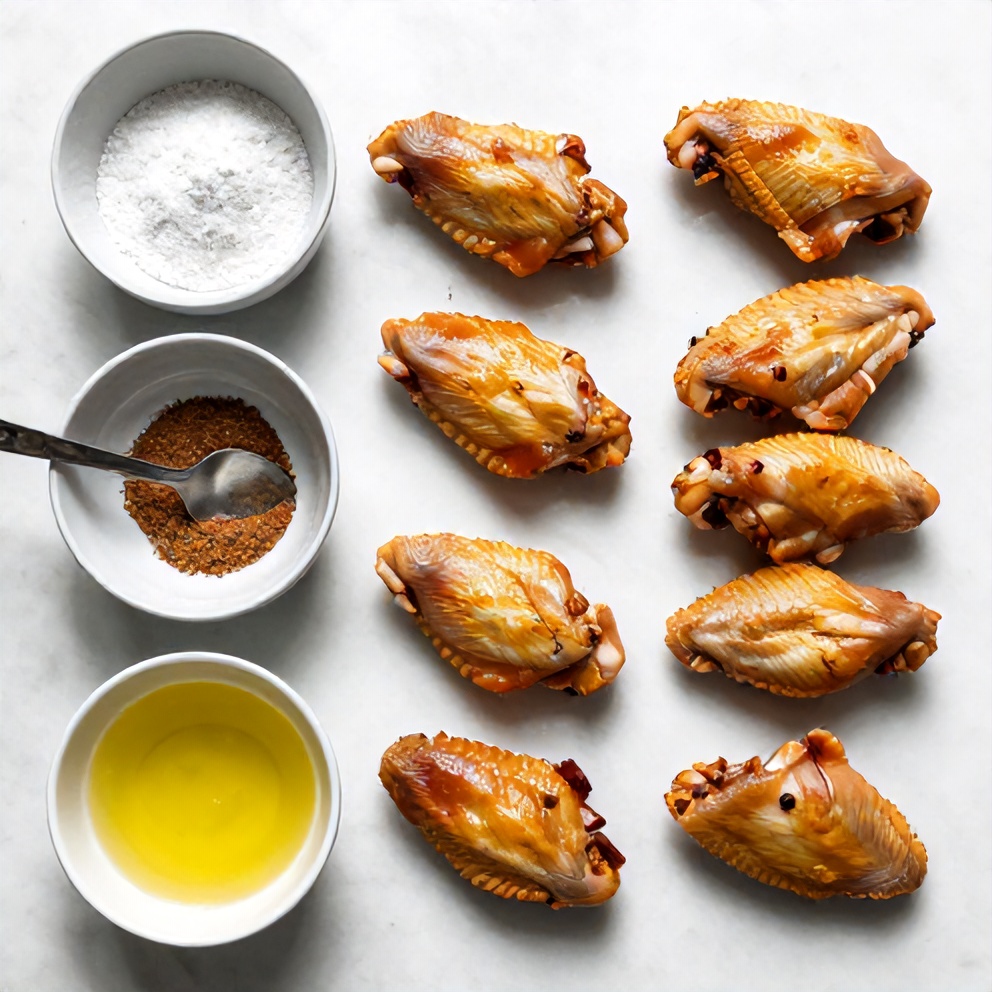 Oven Baked Chicken Wings Ingredients
