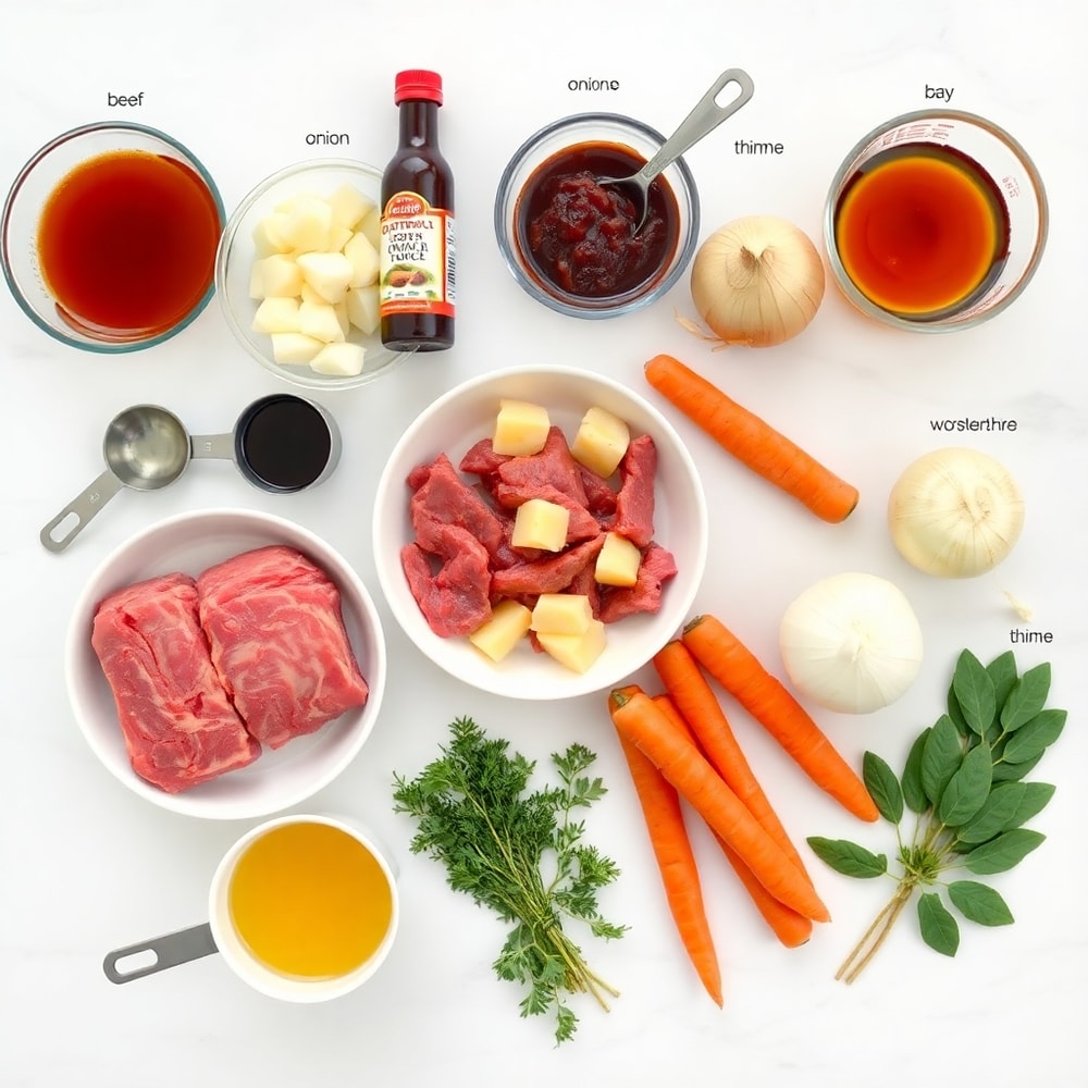 Crock Pot Beef Stew Ingredients