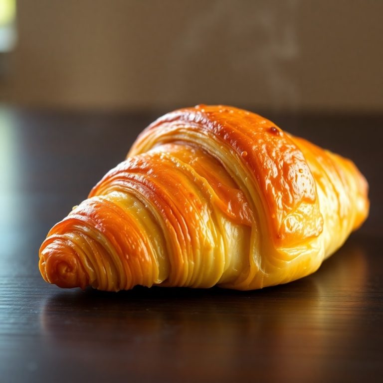 easy baked ham and cheese croissants