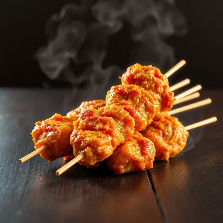 Bang Bang Chicken Skewers