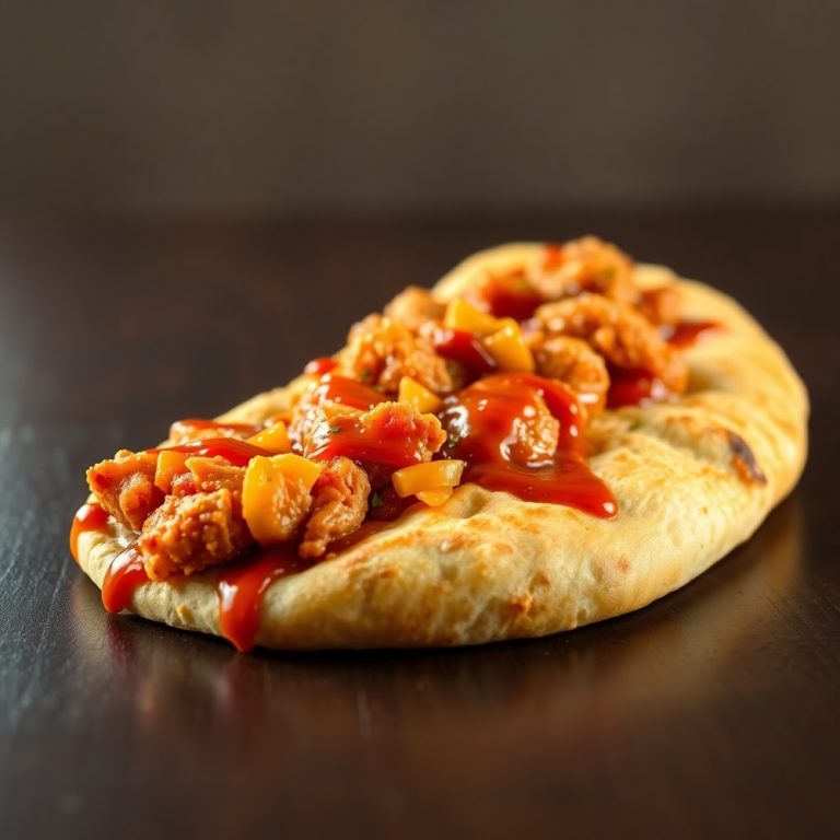 Easy BBQ Chicken Flatbread Recipe