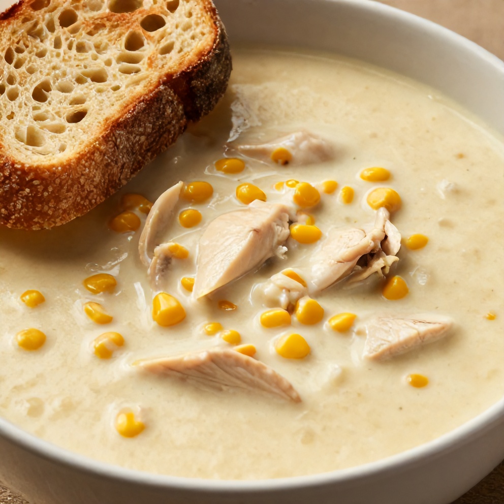 Easy Chicken and Corn Chowder