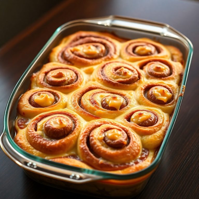 Easy Cinnamon Roll Casserole