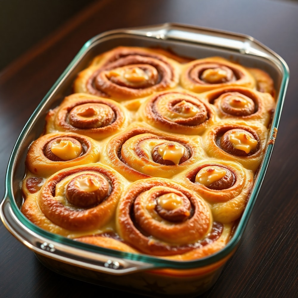 Easy Cinnamon Roll Casserole