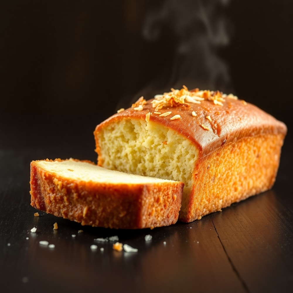 Easy Coconut Loaf Cake