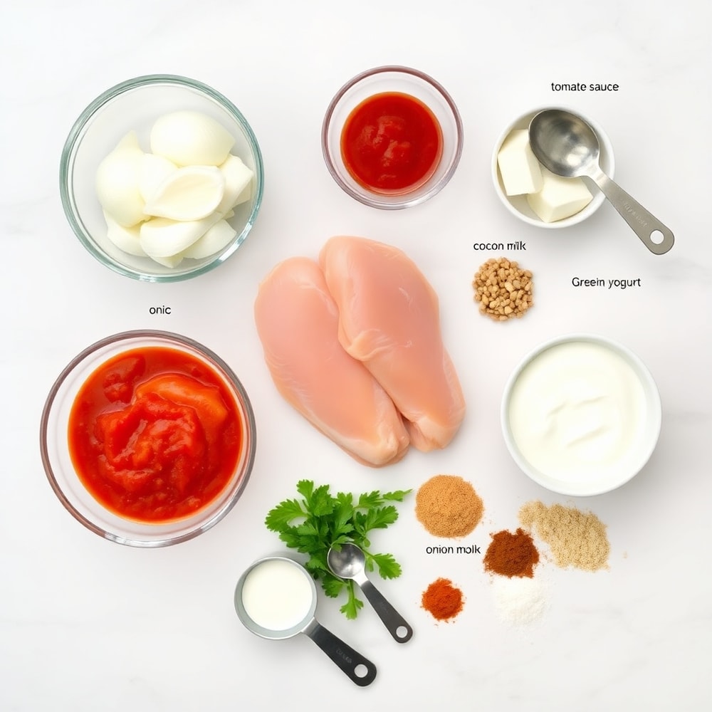 Crockpot Chicken Tikka Masala Ingredients