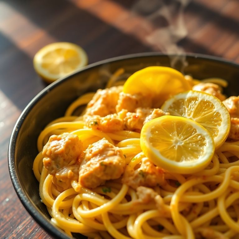 Easy Lemon Chicken Pasta