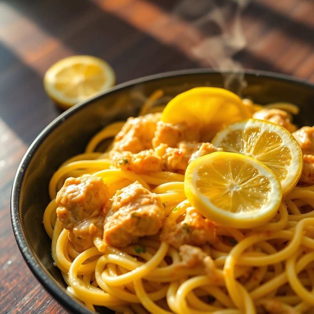 Easy Lemon Chicken Pasta