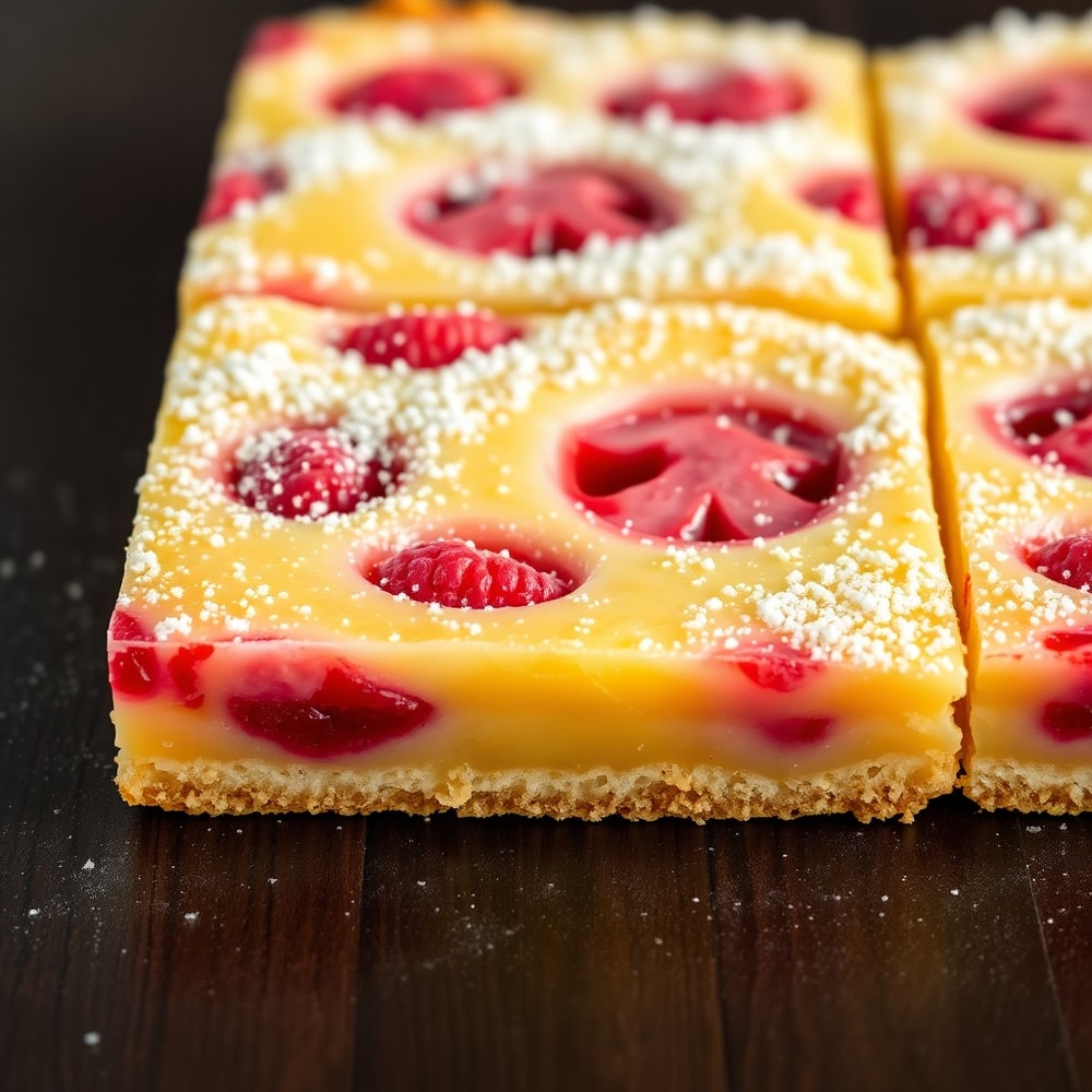 Lemon Raspberry Bars