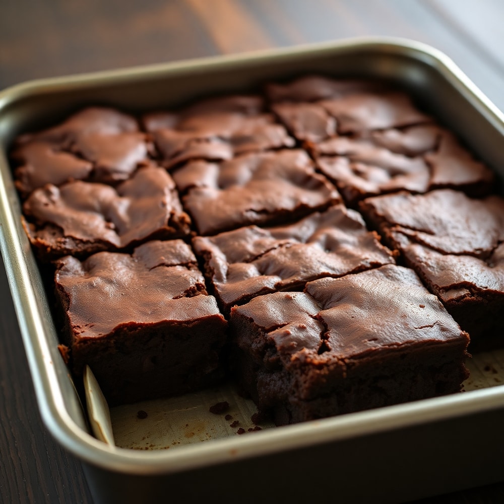 easy lunch lady brownies