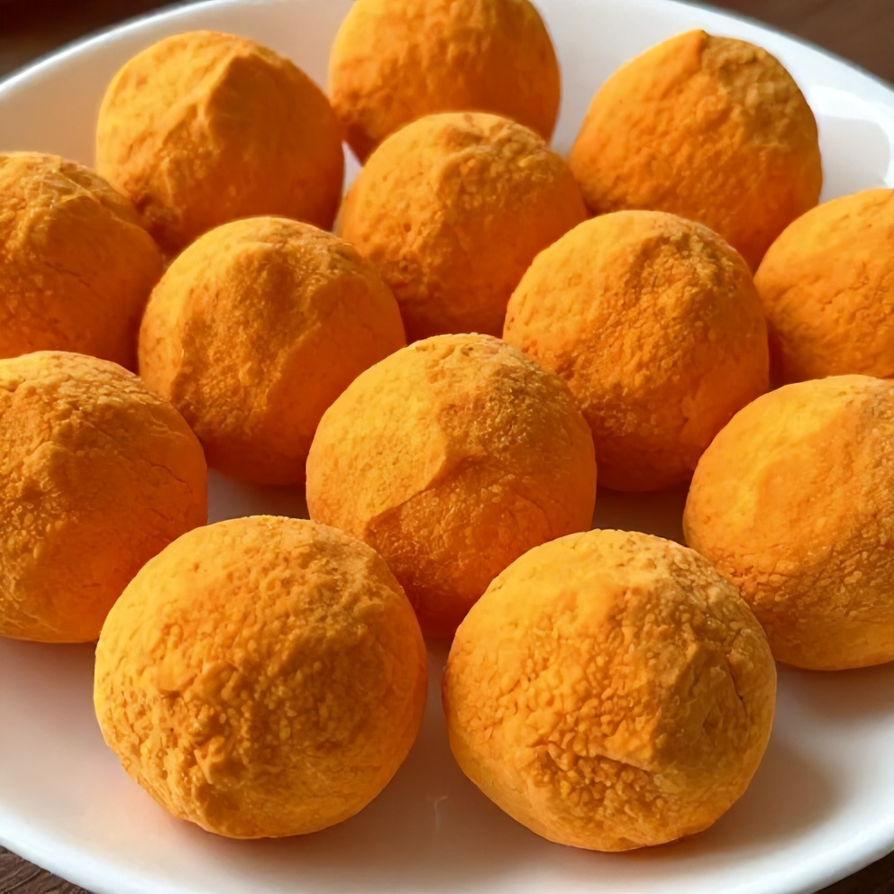 Easy No Bake Orange Creamsicle Truffles