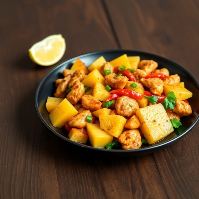 easy pineapple chicken stir fry