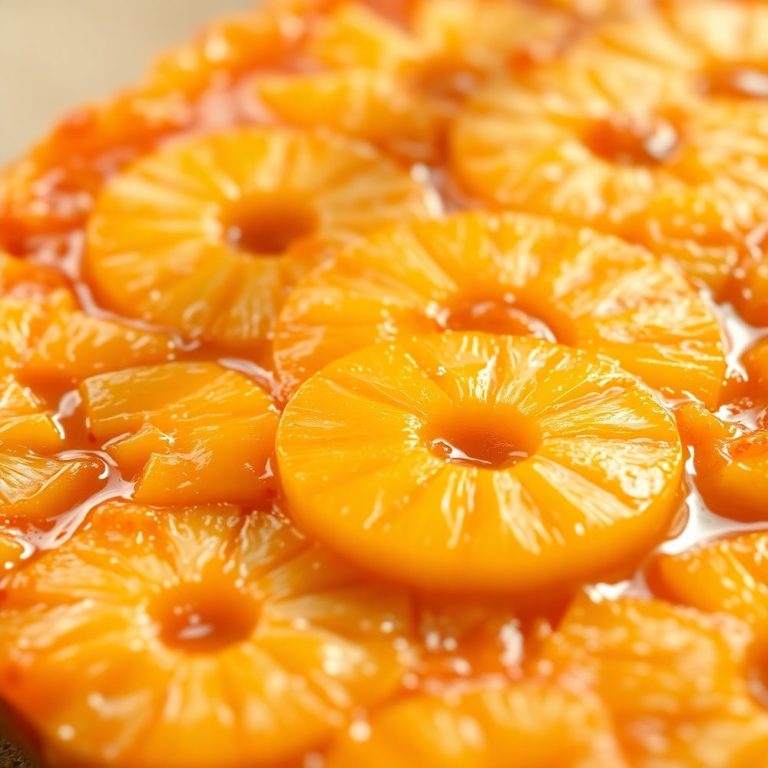 Pineapple Mascarpone Upside-Down Mini Cakes