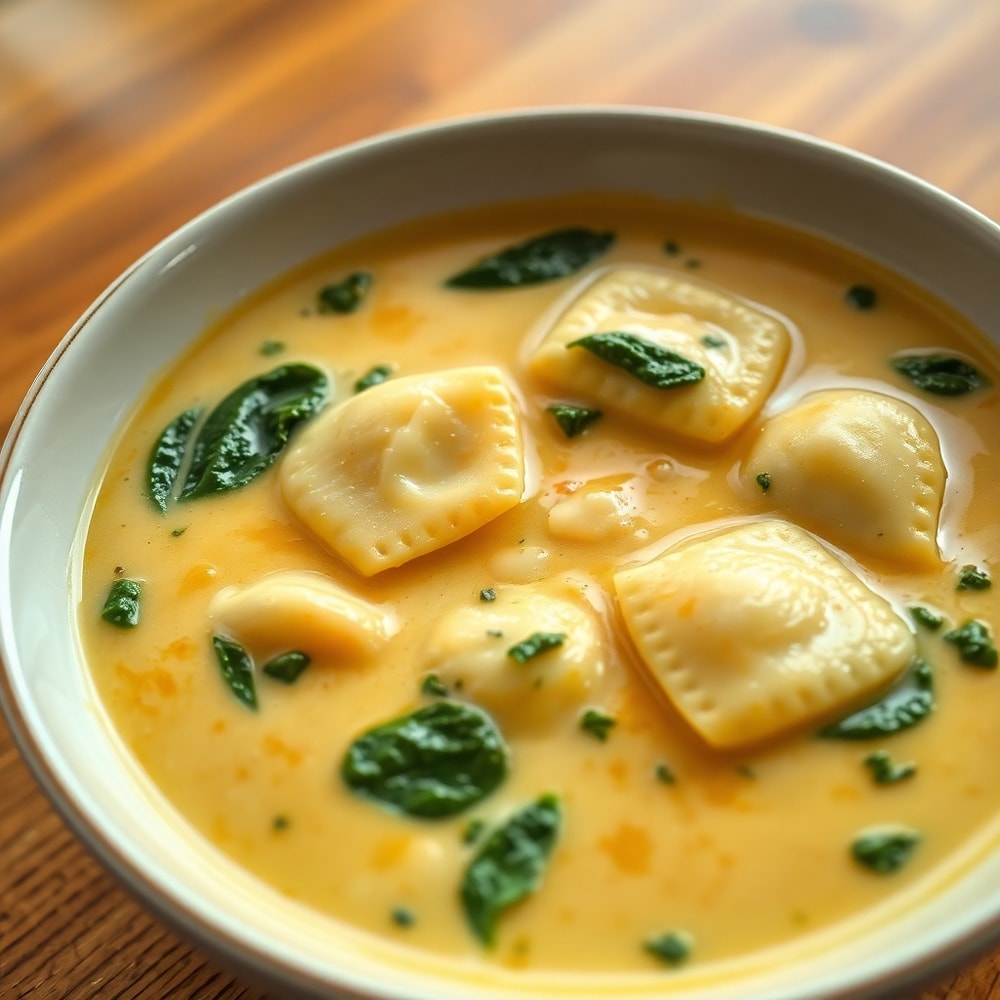easy ravioli soup