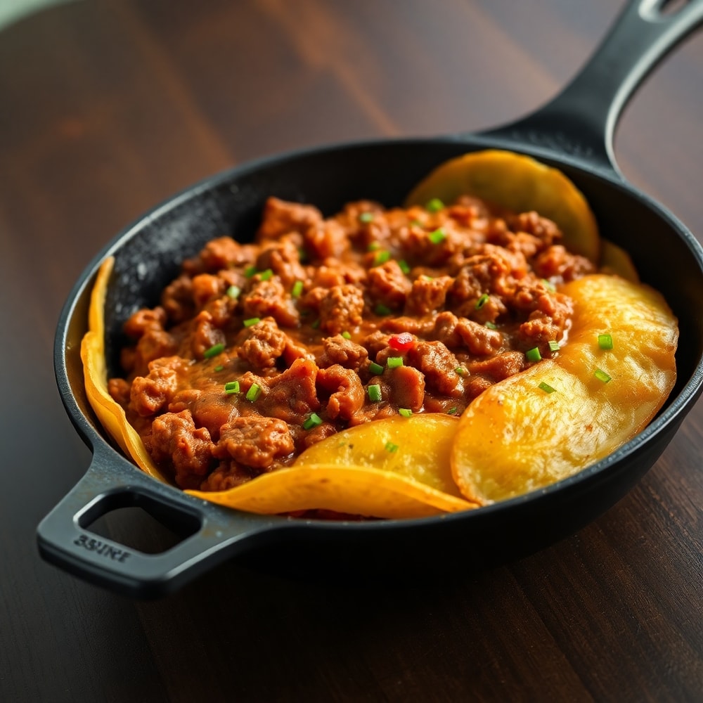 Sloppy Joe Potato Skillet