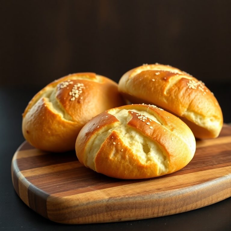 Easy Small Batch Ciabatta Rolls