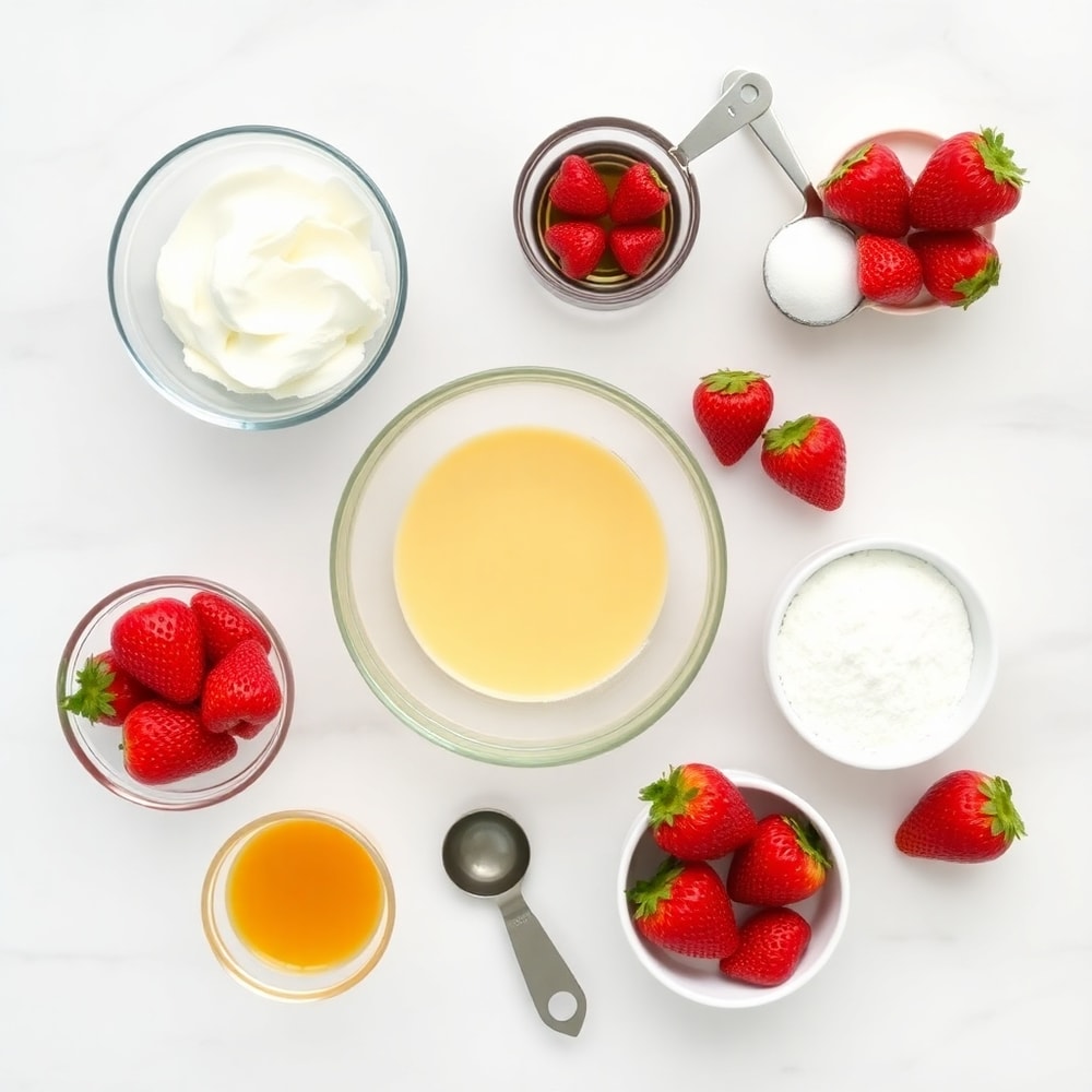 Strawberry Cheesecake Breakfast Rolls Ingredients