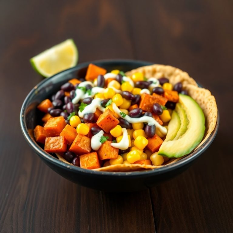 Easy Sweet Potato Taco Bowl